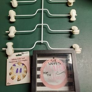 Bank and fingernails